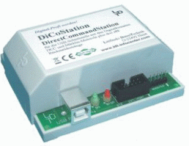DiCoStation USB für DCC u. Motorola mit HSI-88 USB